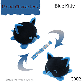 Mood Character Blue Kitty