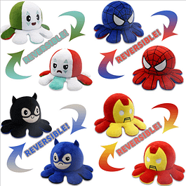 Character Mood Octopus Magenta/Blue Valentine