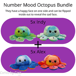 Number Mood Octopus Bundle x10