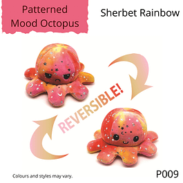 Patterned Mood Octopus Sherbet Rainbow