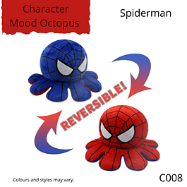Character Mood Octopus Spiderman