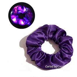 LED Light Up Scrunchies Purple