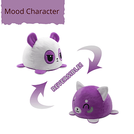 Mood Character Purple Kitty