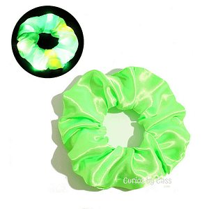 LED Light Up Scrunchies Green